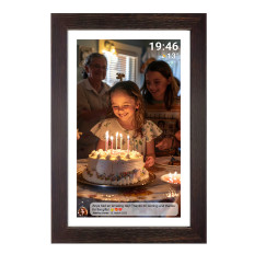 Digitalni okvir 15,6 '' 16 GB MicroSD WiFi MPEG4 EXTOR PFF-1543DW - Brown