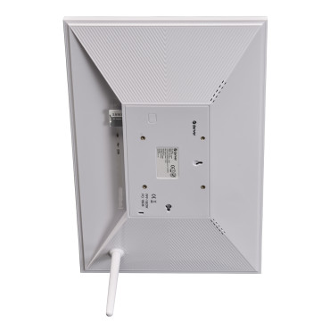 Digital Frame 15.6 '' 16GB MicroSD WiFi Full HD Fermo Speaker PFF-1503W - Hvit