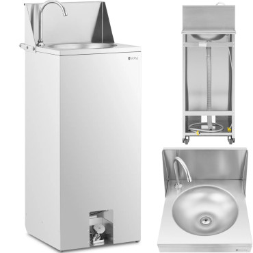 Κινητό κινητό Washbasin Aunnenea ελεγχόμενο χάλυβα G1 / 2 ''