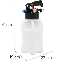 Bomba de reemplazo de aceite en el cuadro automático 8 Adaptadores 6 L - SET