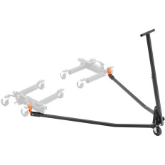 Manobrador de posicionamento para carrinhos de veículos