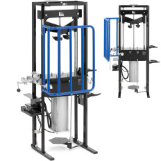 Pneumatische trekker voor 410 mm bronnen. 105-180 mm 1 t 8 bar