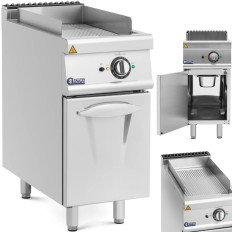 Grillplate. Elektrisk grill. Hvete med et kabinett 33,5 x 55 cm 5,4 kW