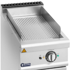Grillplate. Elektrisk grill. Hvete med et kabinett 33,5 x 55 cm 5,4 kW