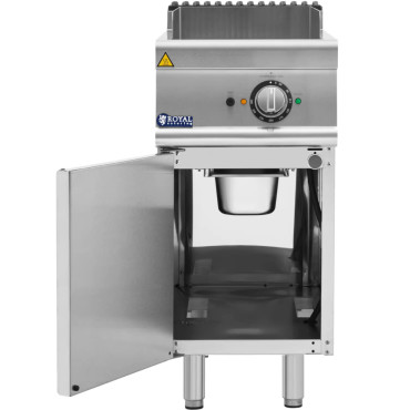 Grillplate. Elektrisk grill. Hvete med et kabinett 33,5 x 55 cm 5,4 kW