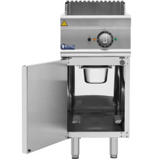 Grillplate. Elektrisk grill. Hvete med et kabinett 33,5 x 55 cm 5,4 kW