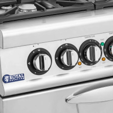 Culinária de gás com o forno 4 hots 14.4 kw
