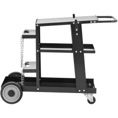 Workshop svetsvagn med en plats för en flaska 3 nivåer upp till 65 kg