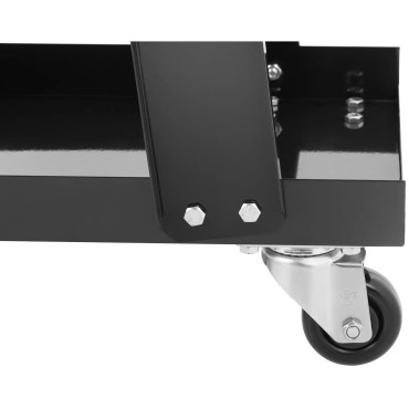 Workshop sveisvogn med et sted for en flaske 3 nivåer opptil 65 kg