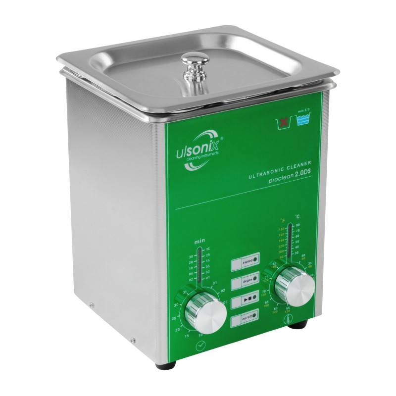 Proclean 2.0DS Degas Sweep Ultrasonic Cleaner 2L Kapasitet