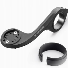 Maniglia per biciclette sul volante per contatore Garmin - nero