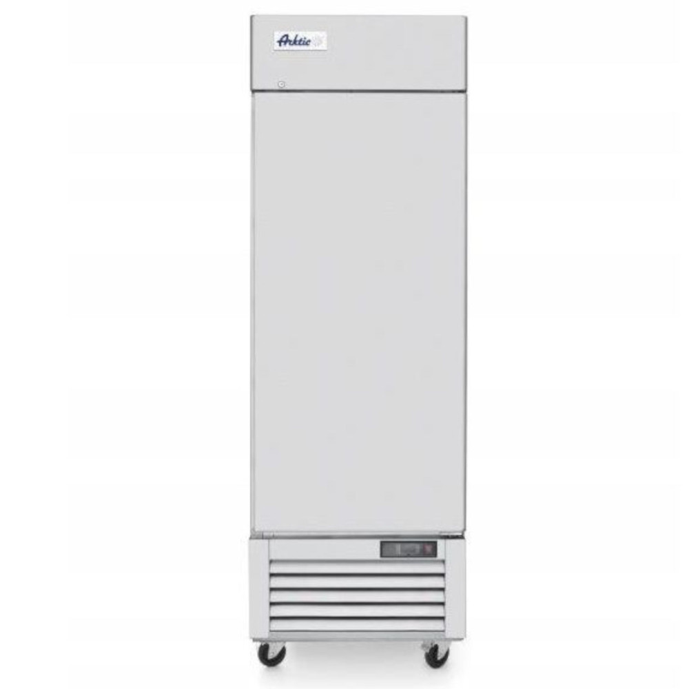 Edelstahl-Kühlschrank Küchenlinie 1-Tür-GN2 / 1 260W 580L