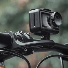 Kolesarski ročaj na volanu za Garmin Counter - Black