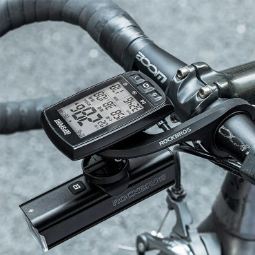 Poignée de bicyclette sur le volant pour garmin Counter - Noir