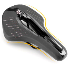 MTB Espuma Bicicleta Sela com Buraco Anatômico - Preto