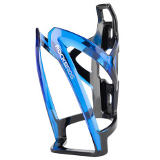 Alça de bicicleta em uma garrafa de garrafa - preto e azul