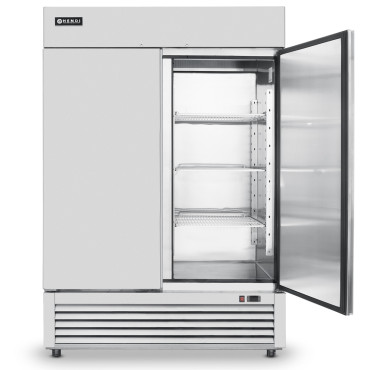 Hűtőszekrény rozsdamentes acélból készült konyhai vonal 2-ajtó GN2 / 1 420W 1300L