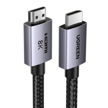Kabel HDMI Cable 2.1 8K certifikovaný VRR QMS QMS Allm 3m - šedá