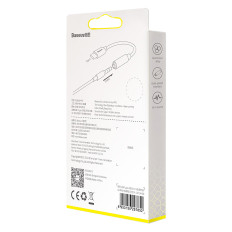 Adaptador adaptador para fones de ouvido USB-C - Mini Jack 3.5mm Dac 24 bit 48khz - cinza