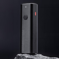 Etupyörävalo, jossa valkoinen taskulamppu 600lm IPX6 USB-C - musta