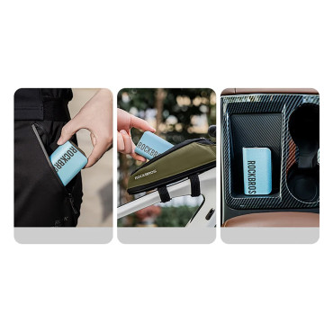 Elektrische Pumpe für Fahrradreifen Ballons Mattrics 1.37Bl / 20psi - Blau