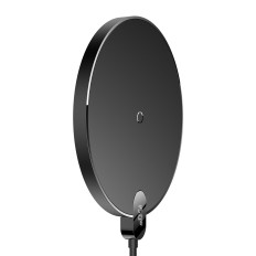 Digital-LED-Anzeige Gen 2 15W USB-C-Induktionslader - Schwarz