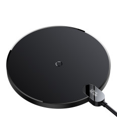 Digital-LED-Anzeige Gen 2 15W USB-C-Induktionslader - Schwarz