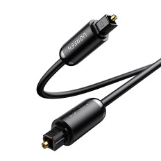 Cabo óptico cabo toslink spdif 3m - preto