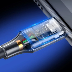Καλώδιο USB-ένα καλώδιο - USB-C QC 3.0 3A 1.5m - γκρι