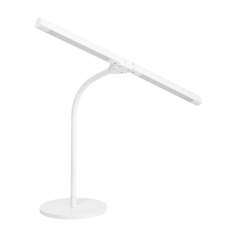 Lampada da scrivania Glow 6020 con doppia testa regolabile e 4 livelli di luminosità