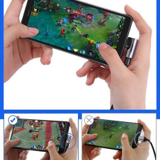Kaapeli kulmajohto USB-A - USB-C 3A 3M - harmaa