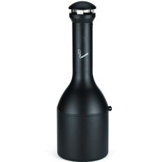 An exclusive ashtray on a stable base free-standing external Wed. 40c. height 101cm