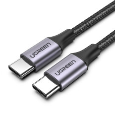 Kaapeli USB-C-kaapeli 3.1 - USB-C 3.1 1.5m - harmaa