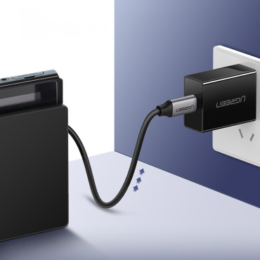 Cabo USB-C de cabo 3.1 - USB-C 3.1 1.5m - cinza