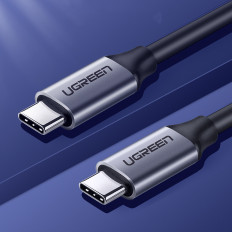 Kaapeli USB-C-kaapeli 3.1 - USB-C 3.1 1.5m - harmaa