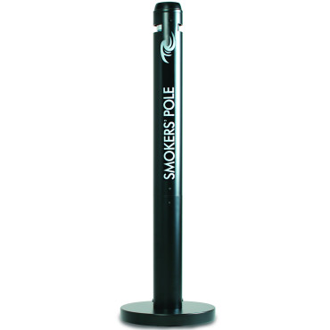 Elegants ārējais pelnu trauks par stabilu bāzes brīvu augstumu 1041mm