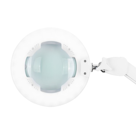 LED LUPA LED GLOW 8021 Justerbar Farveforstørrelseslampe — ovenfra