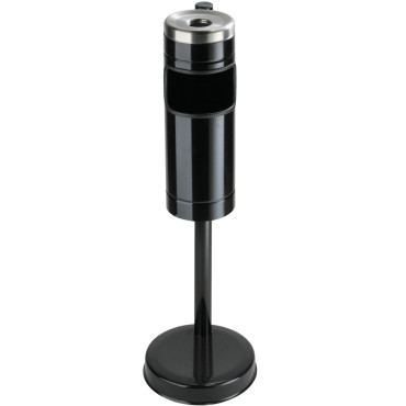 Ashtray inside on a stand...