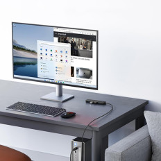 Hub USB-A Izplatītājs 3,0 4 USB-A 3.0 ostām 1m - melns