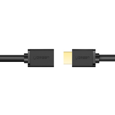 HDMI 2.0 4K 3M kabeļa pagarinājums Kabeļu pagarinājums - melns