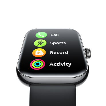 SmartWatch Joyroom Fit-Life JR-FT5 Plus, jossa on yhteysvastaanottotoiminto - musta