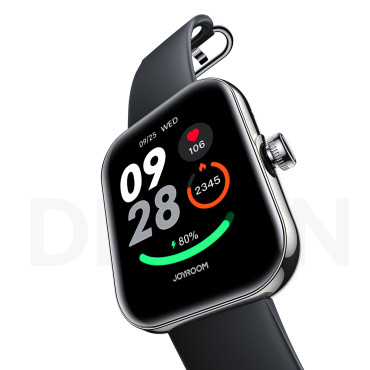 SmartWatch Joyroom Fit-Life JR-FT5 PLUS s pripojením prijímajúca funkciu - čierna