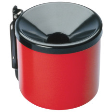 Self-extinguishing ashtray inside and outside red Wed. 15cm
