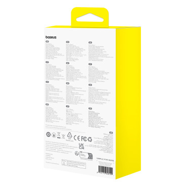 PowerBank 20000mah Airpow 20W med USB-A-kabel - USB-C 50cm - Blå