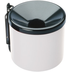 Cenicero autoextinguible dentro y fuera de White White. 9cm