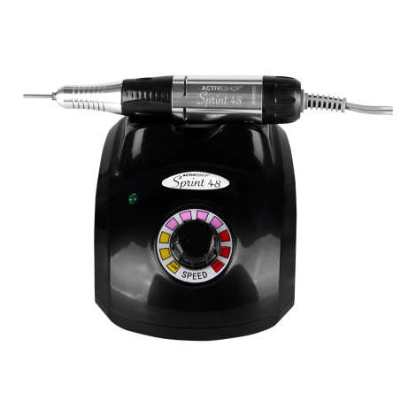 NAIL DRILL MACHINE SPRINT 48 BASIC SVART — framsida