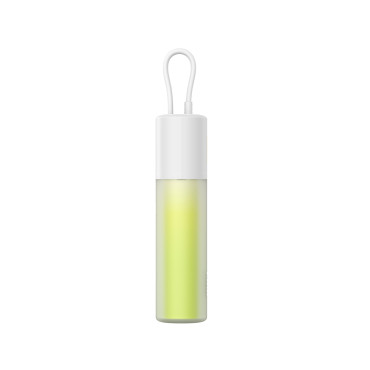 PowerBank Popsicle 5200Mah 20W z strelo 60W / 20V / 3A / 30cm - beli in zeleni kabel