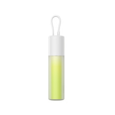 PowerBank Popsicle 5200Mah 20W z strelo 60W / 20V / 3A / 30cm - beli in zeleni kabel