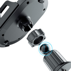 Smartphone handle F2 + checkered clamping-black