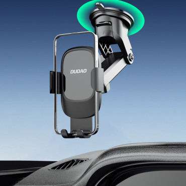 Gravity Håndtak på Smartphone F5N + med sugekopp for cockpitglass - svart